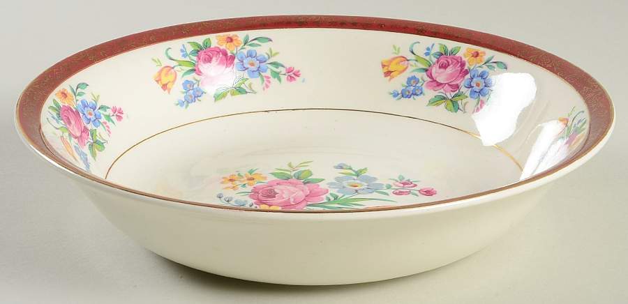 Tudor Rose Coupe Soup Bowl by Swinnertons-1