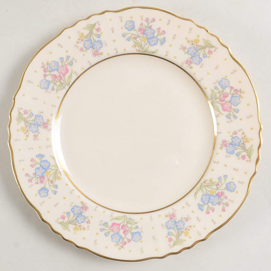 Forget Me Not Bread & Butter Plate by Syracuse-1