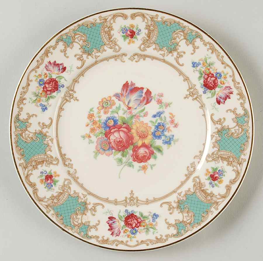 Romance Green Salad Plate by Syracuse-1