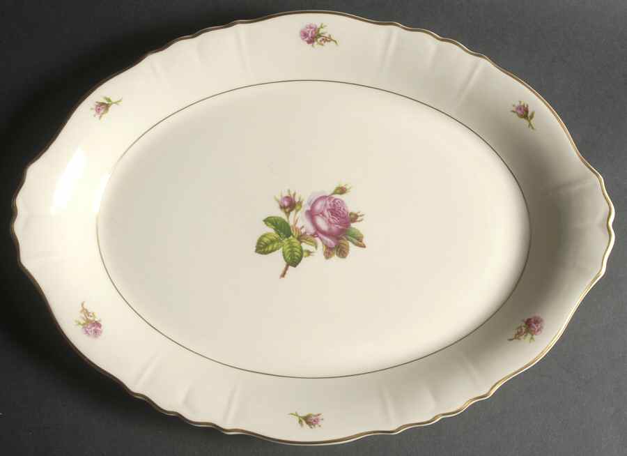 Victoria 16" Oval Serving Platter by Syracuse-1
