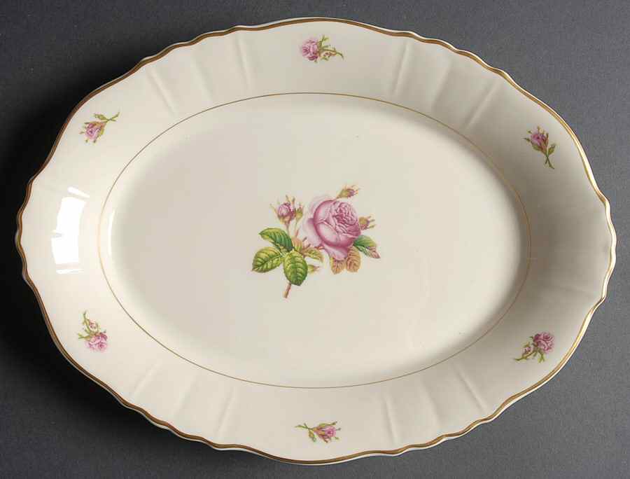 Victoria 12" Oval Serving Platter by Syracuse-1