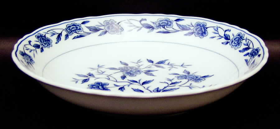Blue Chatham Coupe Soup Bowl by Symco-1