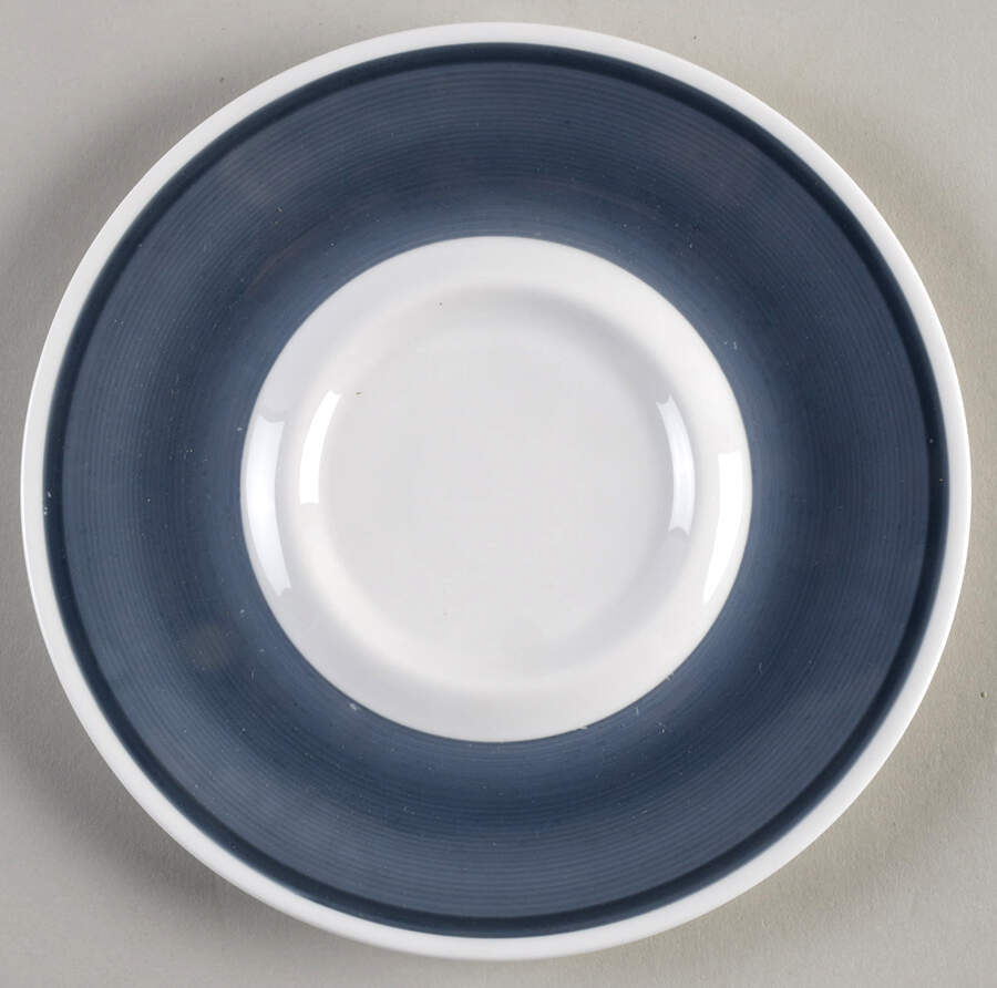 Glen Mist (Susie Cooper Signature Stamp) Saucer for Cream Soup Bowl by Susie Cooper-1