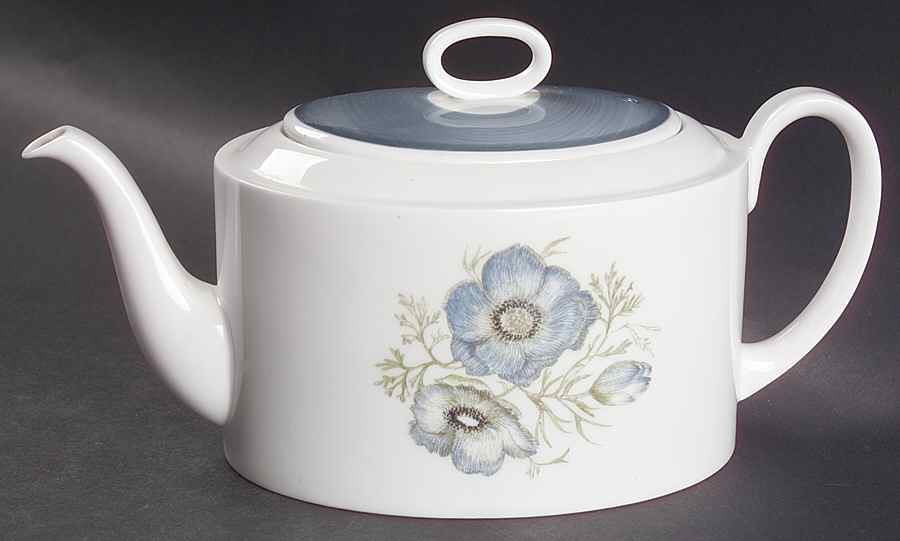 Glen Mist (Susie Cooper Signature Stamp) Teapot & Lid by Susie Cooper-1