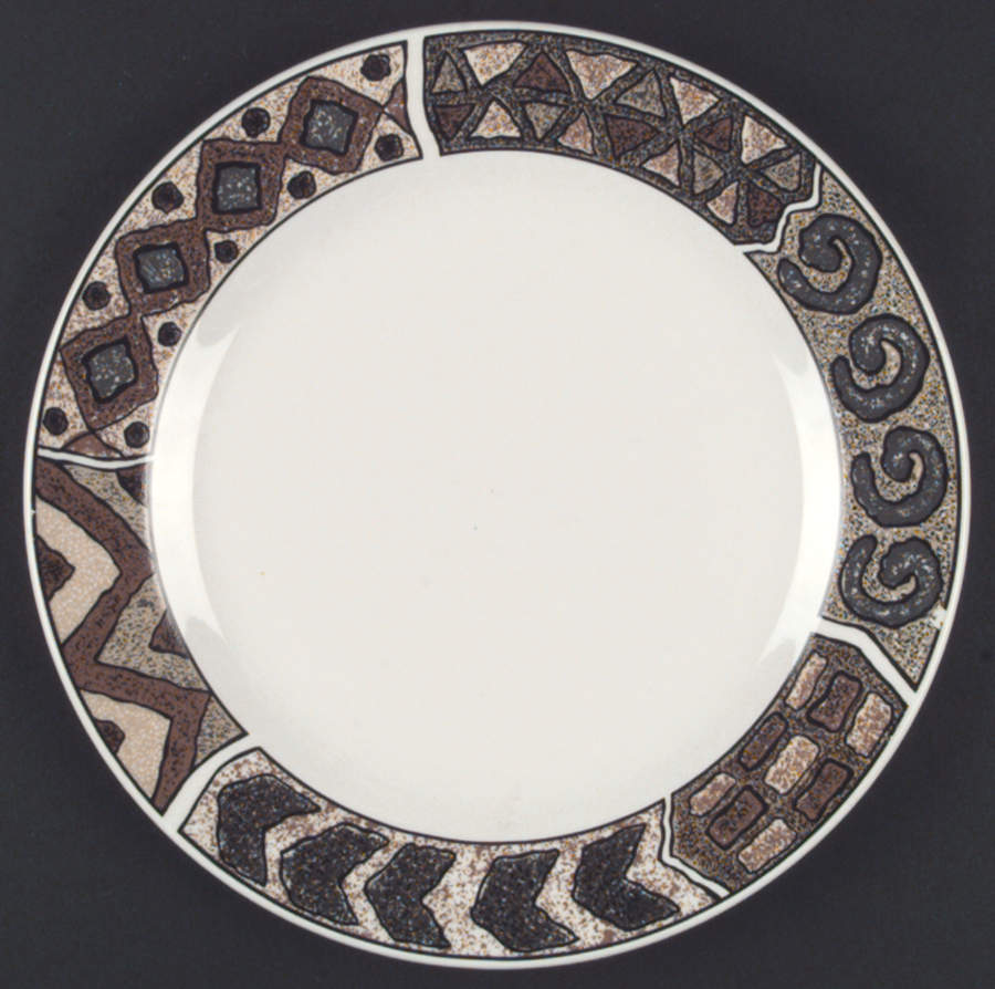 Crete (Creme Backgound, 1996) Dinner Plate by Sakura-1