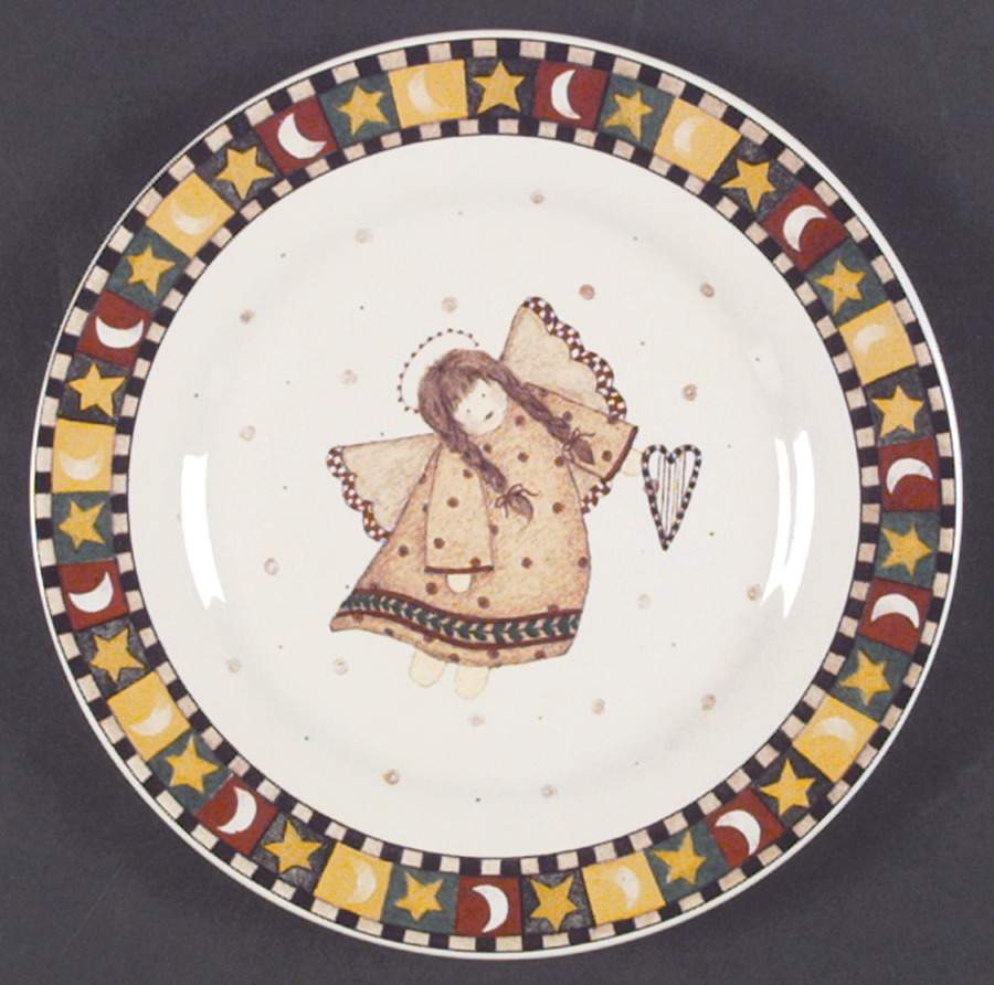 Gathering of Angels Salad Plate by Sakura-1