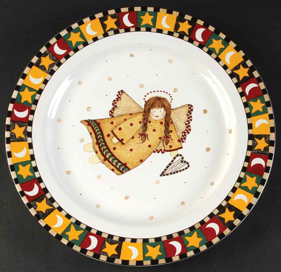 Gathering of Angels 12" Chop Plate (Round Platter) by Sakura-1