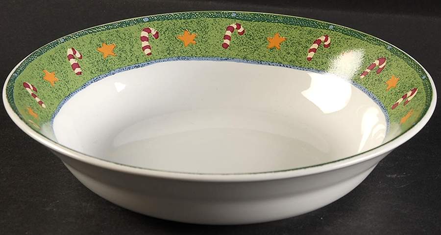Yuletide Coupe Soup Bowl by Sakura-1