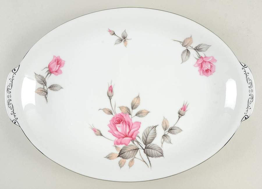 Melody 15" Oval Serving Platter by Style House-1