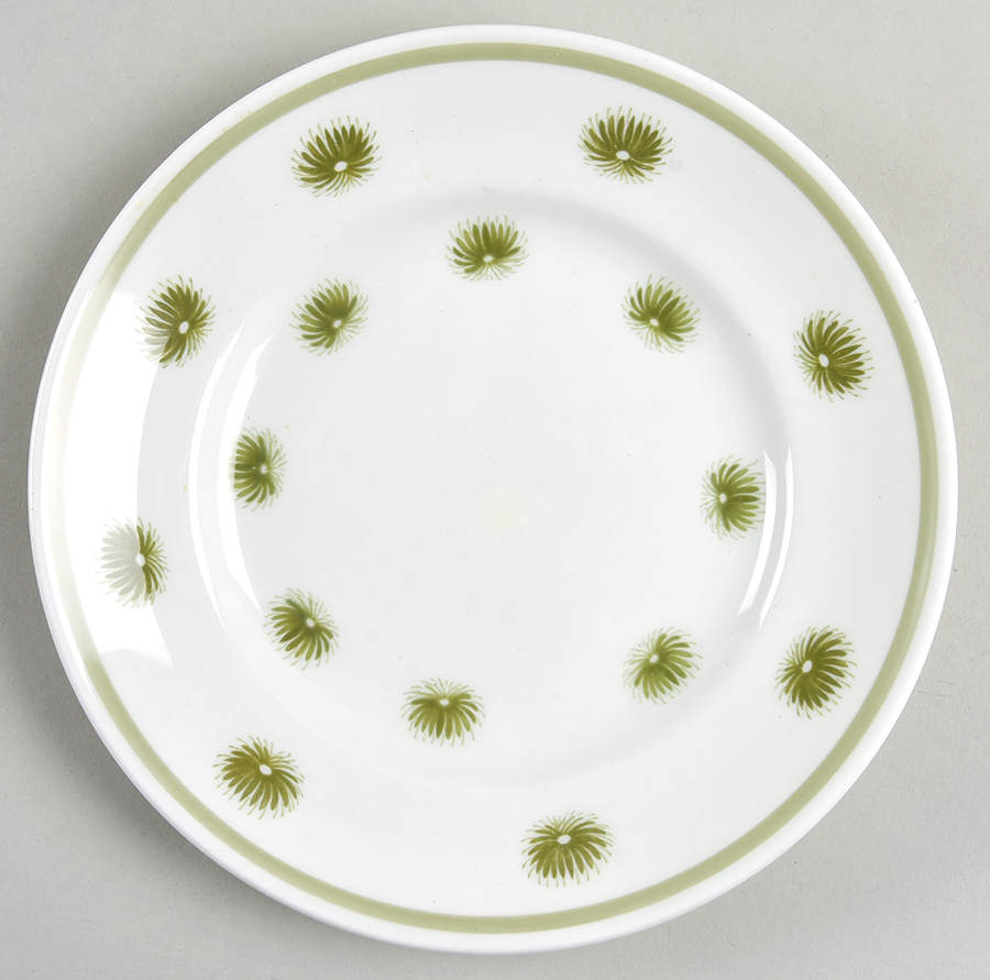 One O'Clocks Bread & Butter Plate by Susie Cooper-1