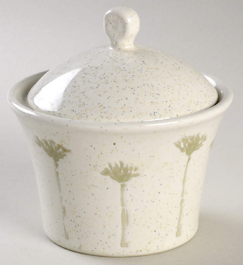 Cornflowers Birch Sugar Bowl & Lid by Sasaki-1