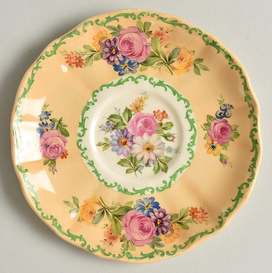 Princess Rose Saucer by Swinnertons-1