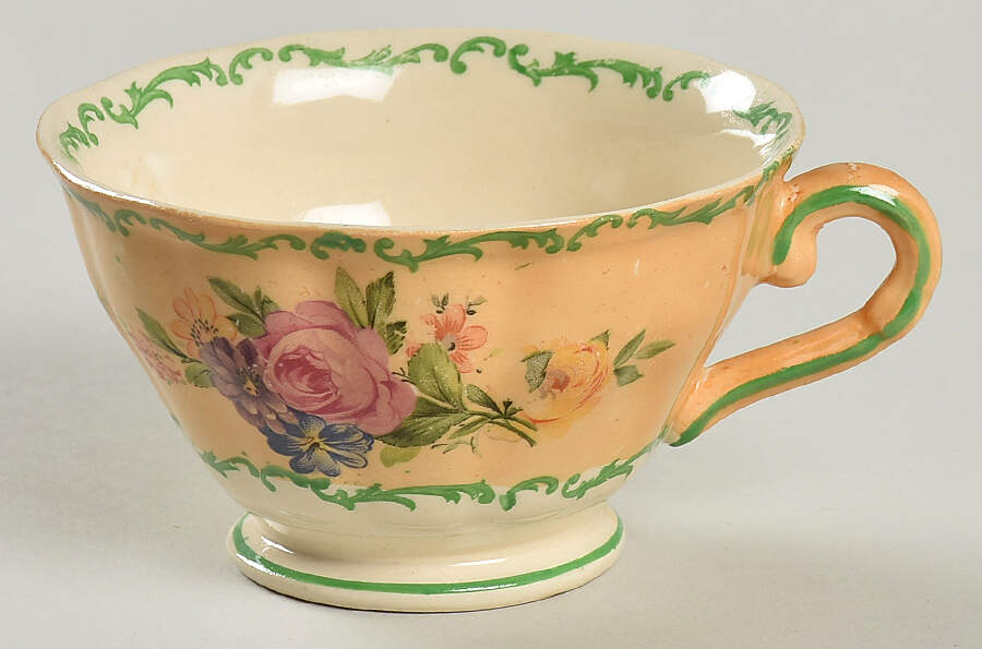 Princess Rose Footed Cup by Swinnertons-1