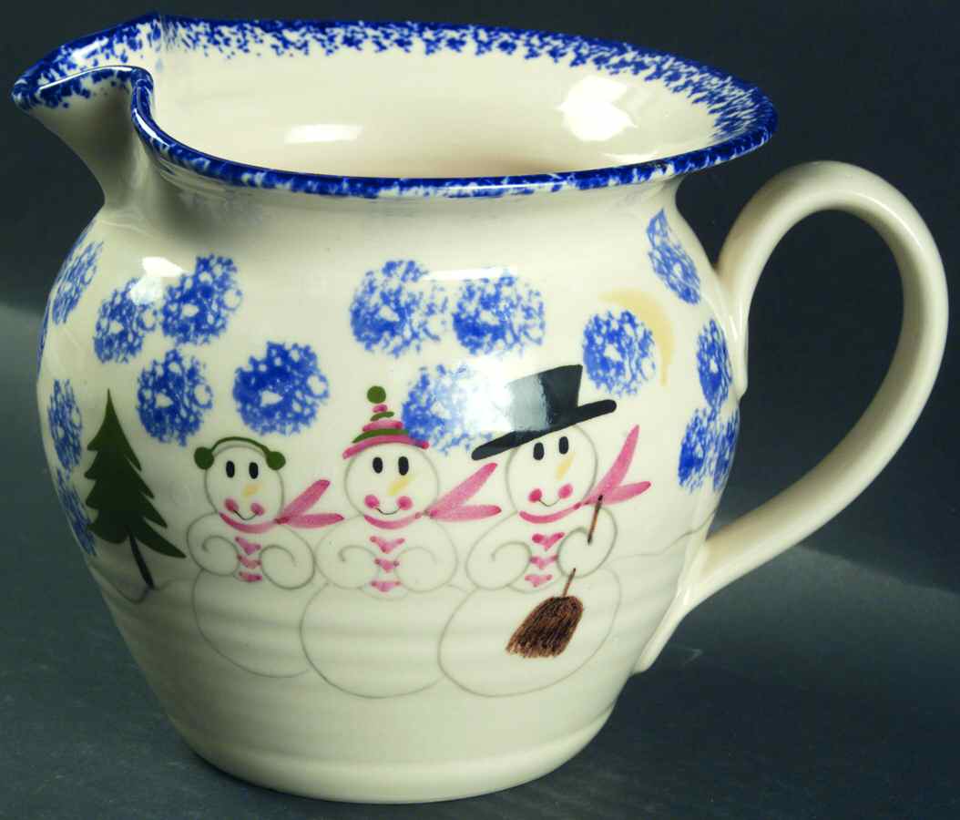 Snowman Family 40 Oz Pitcher by Shannon & Daughters-1
