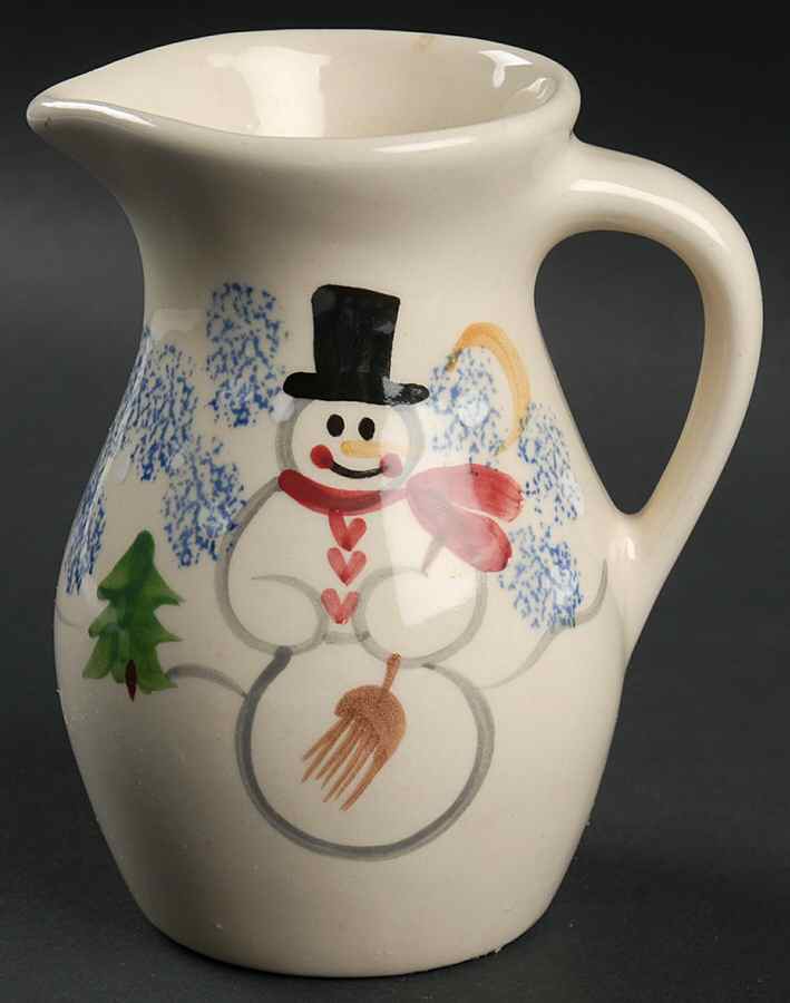 Snowman Family Creamer by Shannon & Daughters-1
