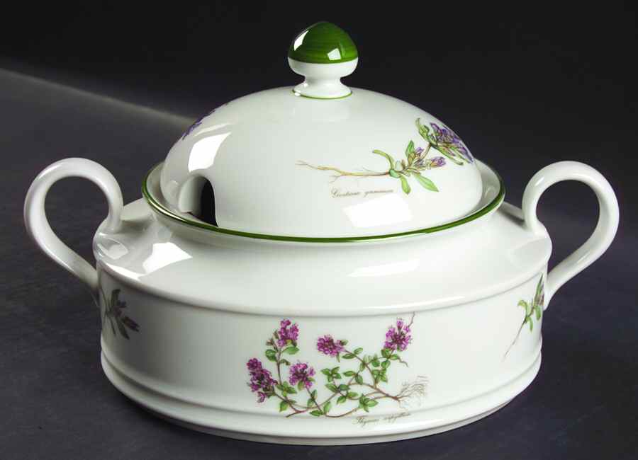 Flora Tureen &  Lid by Seltmann-1