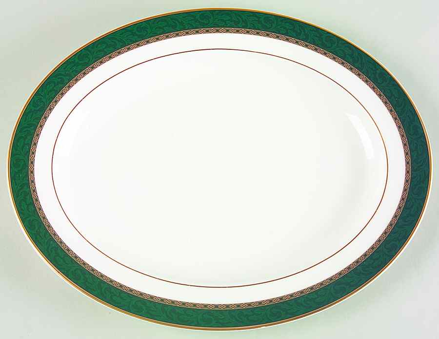 Pemberton 13" Oval Serving Platter by St Michael-1
