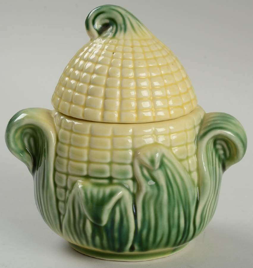 Corn Sugar Bowl & Lid by Stanford-1