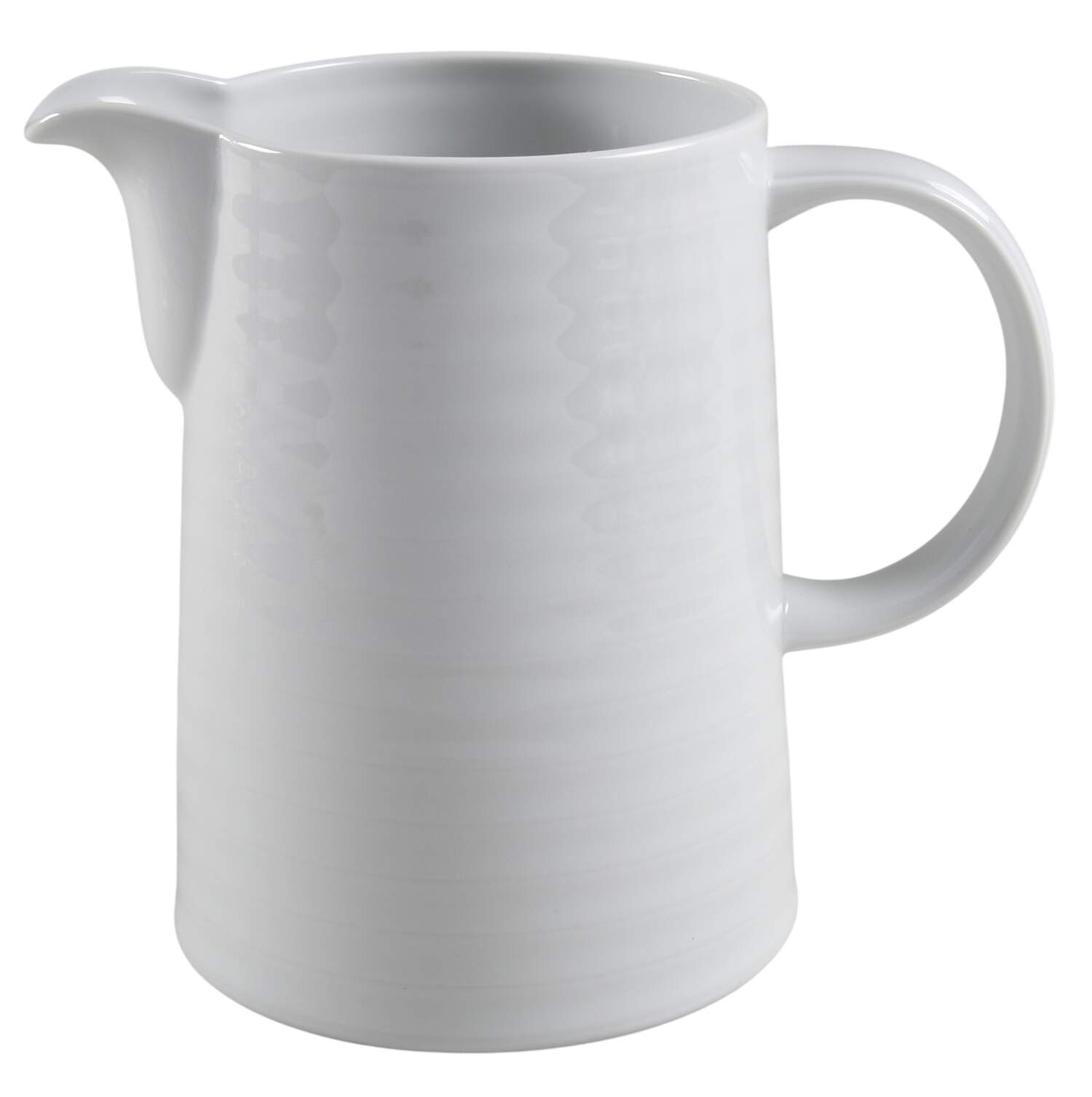 Roulette White 42 Oz Pitcher by Spal Porcelanas-1