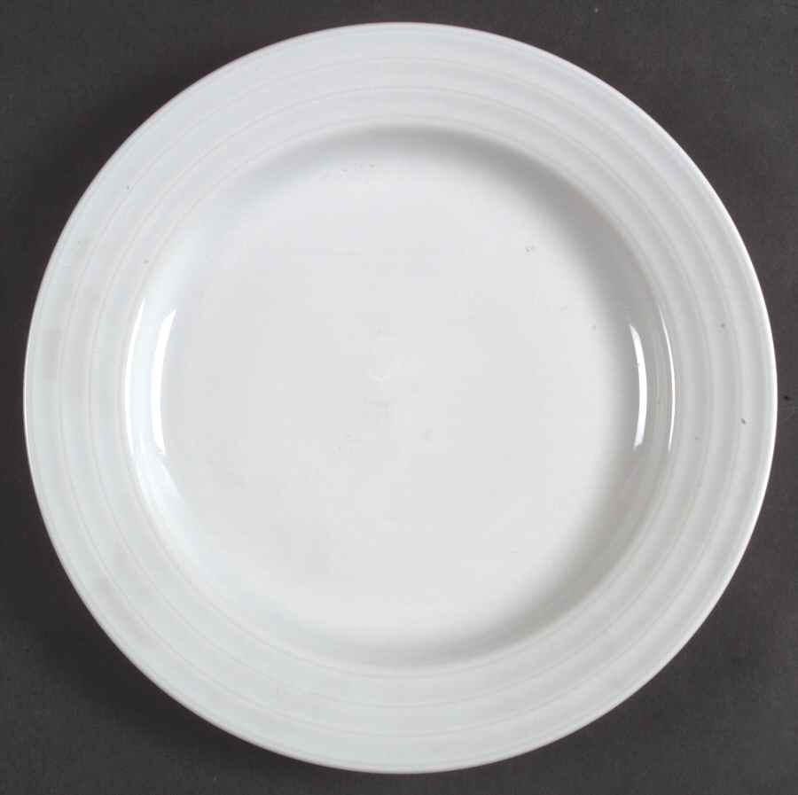 Roulette White Salad Plate by Spal Porcelanas-1