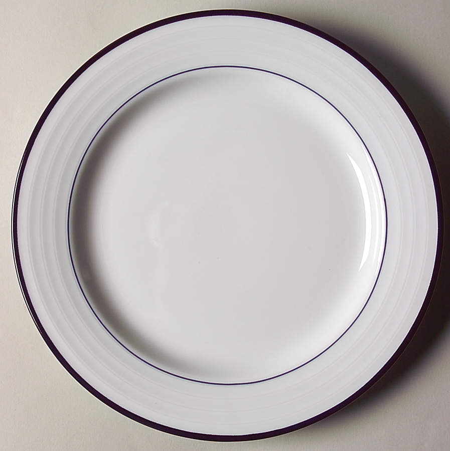 Roulette Blue Dinner Plate by Spal Porcelanas-1