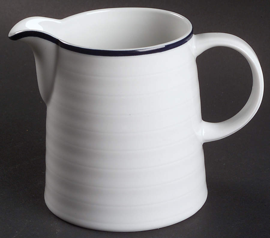 Roulette Blue Creamer by Spal Porcelanas-1