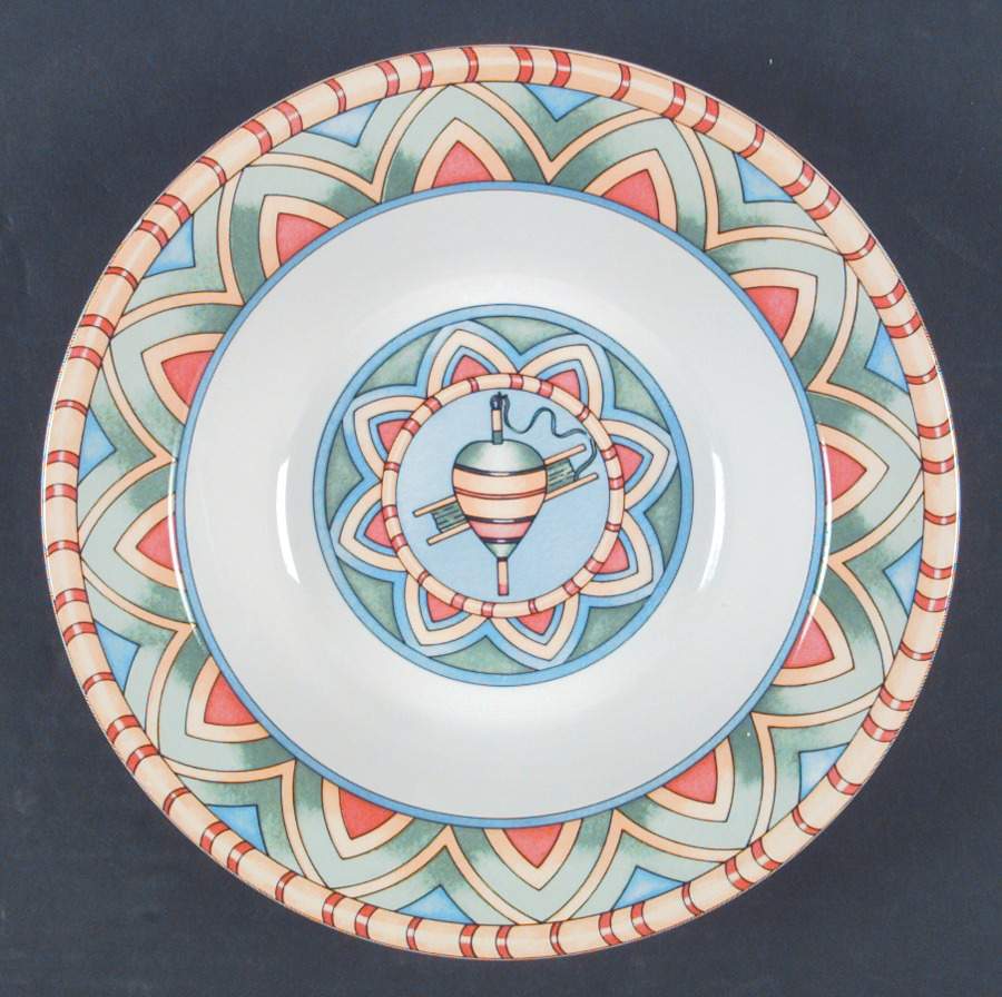 Splash 10" Large Salad Serving Bowl by Siddhia Hutchinson-1