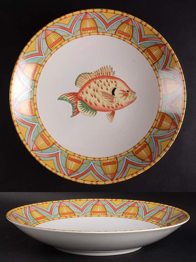 Splash 14" Pasta Serving Bowl by Siddhia Hutchinson-1