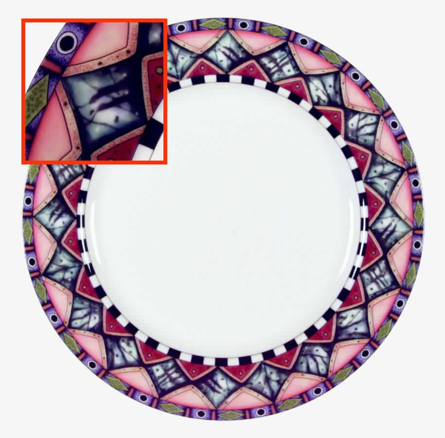 Morocco 12" Chop Plate (Round Platter) by Sakura-1