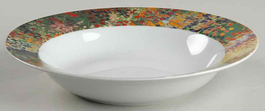 Vincent Large Rim Soup Bowl by Sakura-1