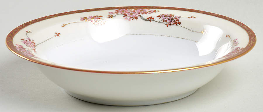 Three Cherries Rim Soup Bowl by Soko-1