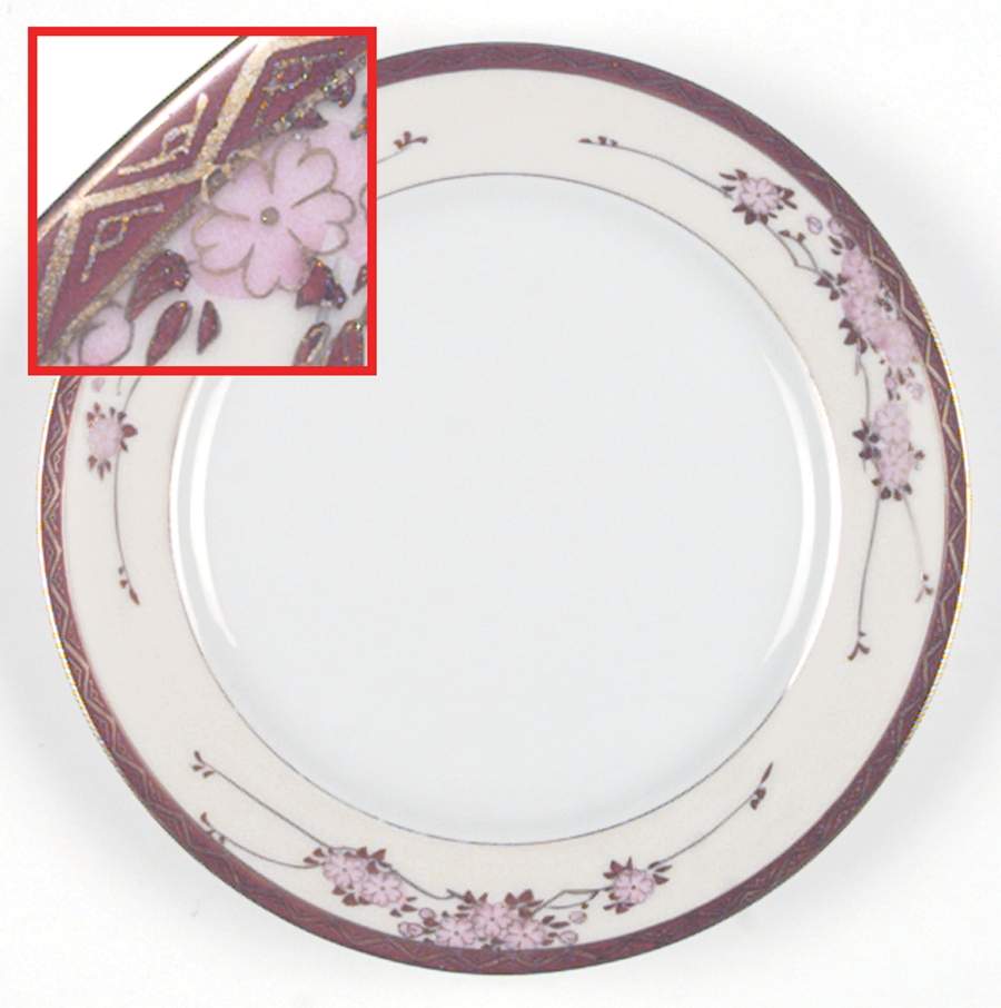 Three Cherries Salad Plate by Soko-1