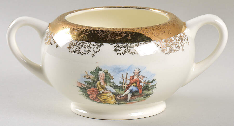 SAB1W Sugar Bowl No Lid by Sabin-1