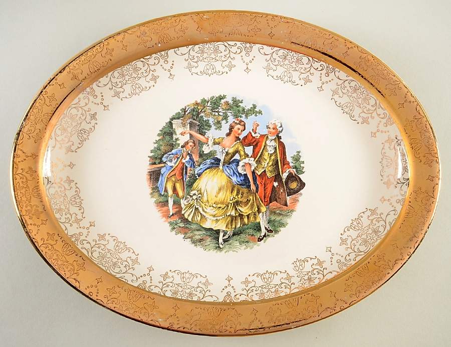 SAB1W 11" Oval Serving Platter by Sabin-1