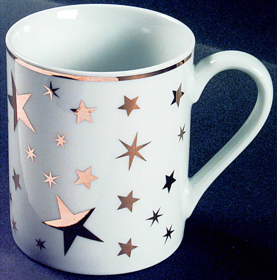 Classic Gold Stars Mug by Sakura-1
