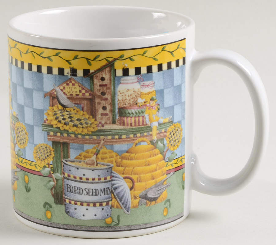 Garden Vignette Mug by Sakura-1