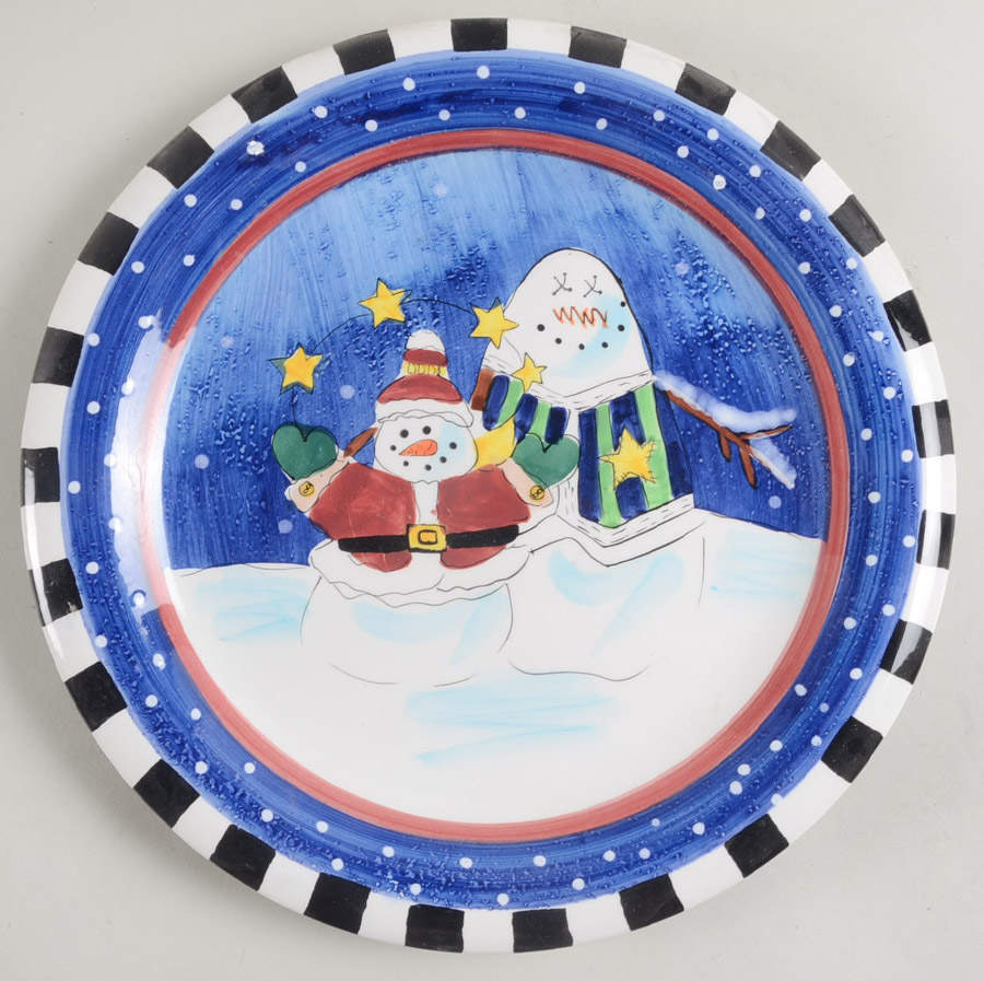 Winter Dinner Plate by Sakura-1