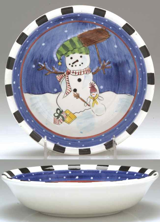 Winter Soup/Cereal Bowl by Sakura-1