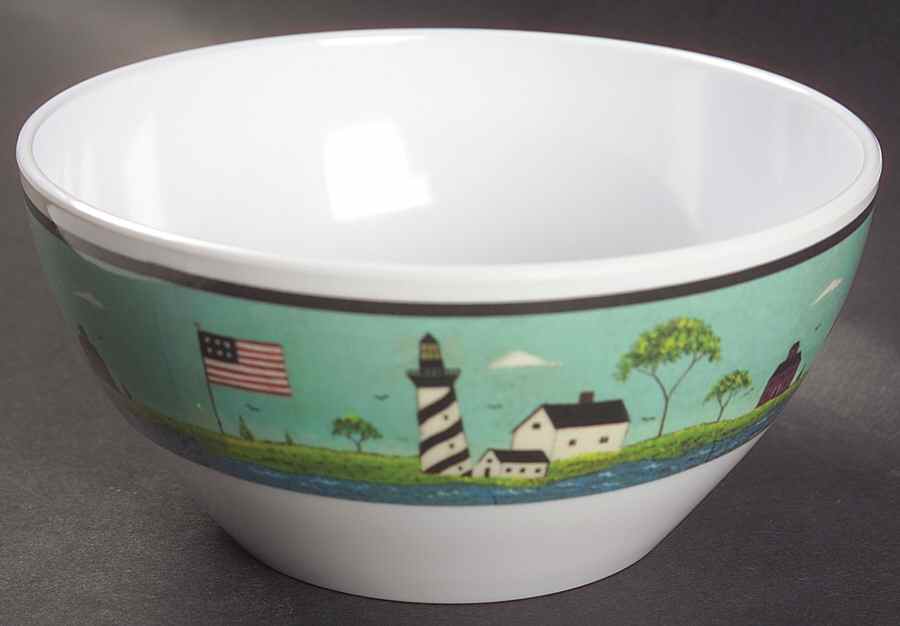 Coastal Breeze Melamine All Purpose Bowl by Sakura-1