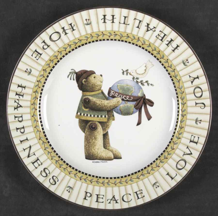 Joy To The World Salad/Dessert Plate by Sakura-1