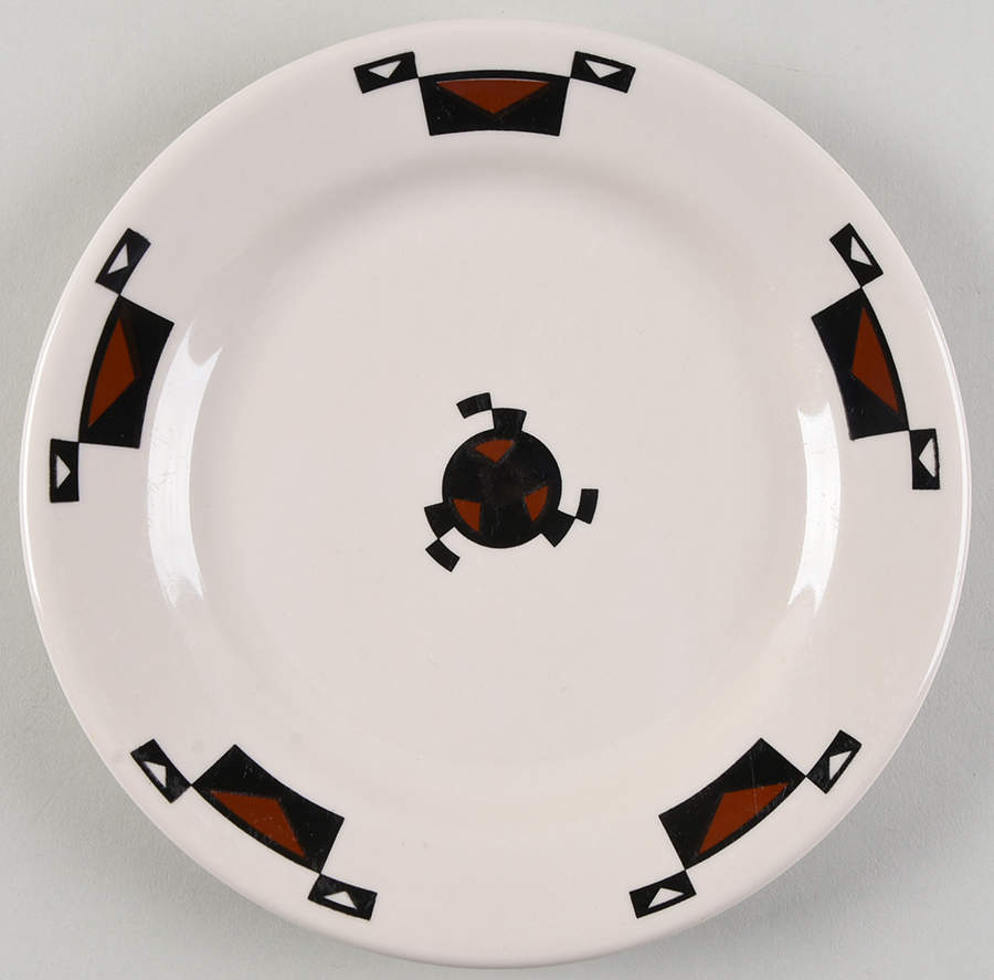 Ahwahnee Hotel Luncheon Plate by Sterling China (USA)-1