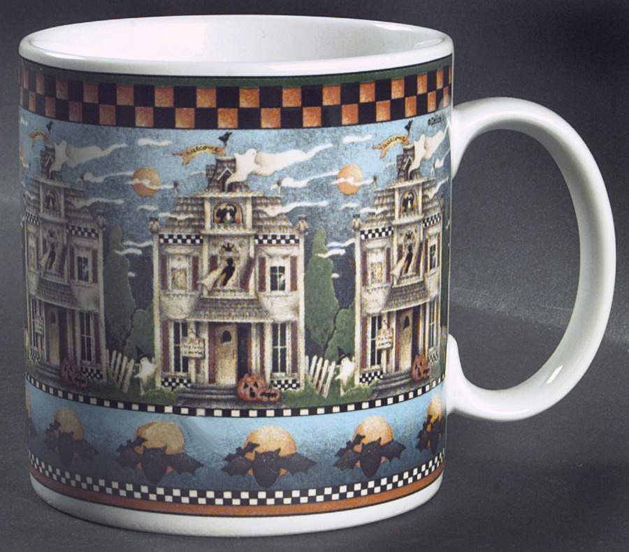 Haunted House Mug by Sakura-1