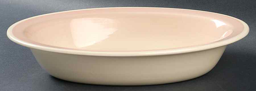 Dresden Spray 10" Oval Vegetable Bowl by Susie Cooper-1
