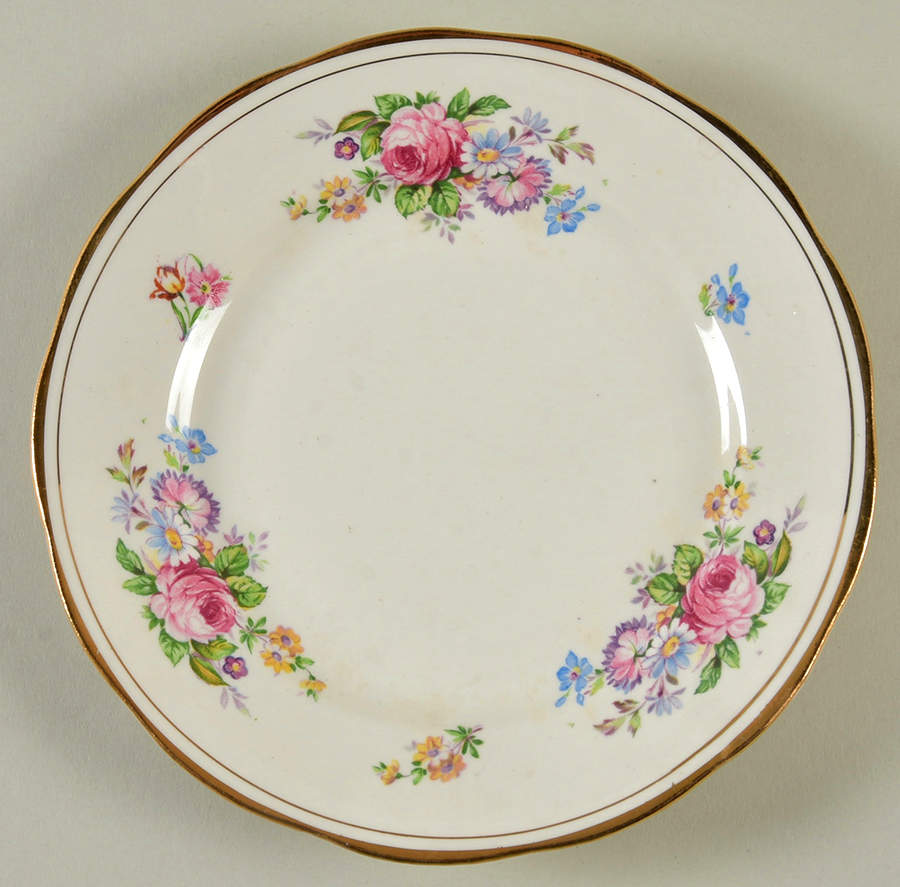 Floral Dessert/Pie Plate by Salisbury-1