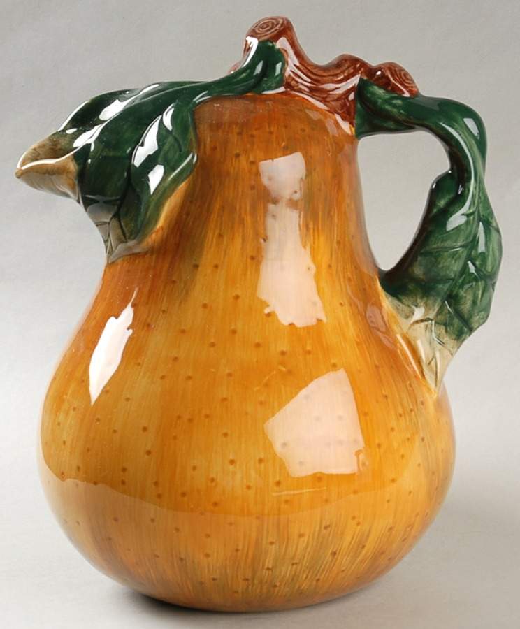 Sonoma (Tan Body, Rim Shape) 72 Oz Pitcher by Sakura-1