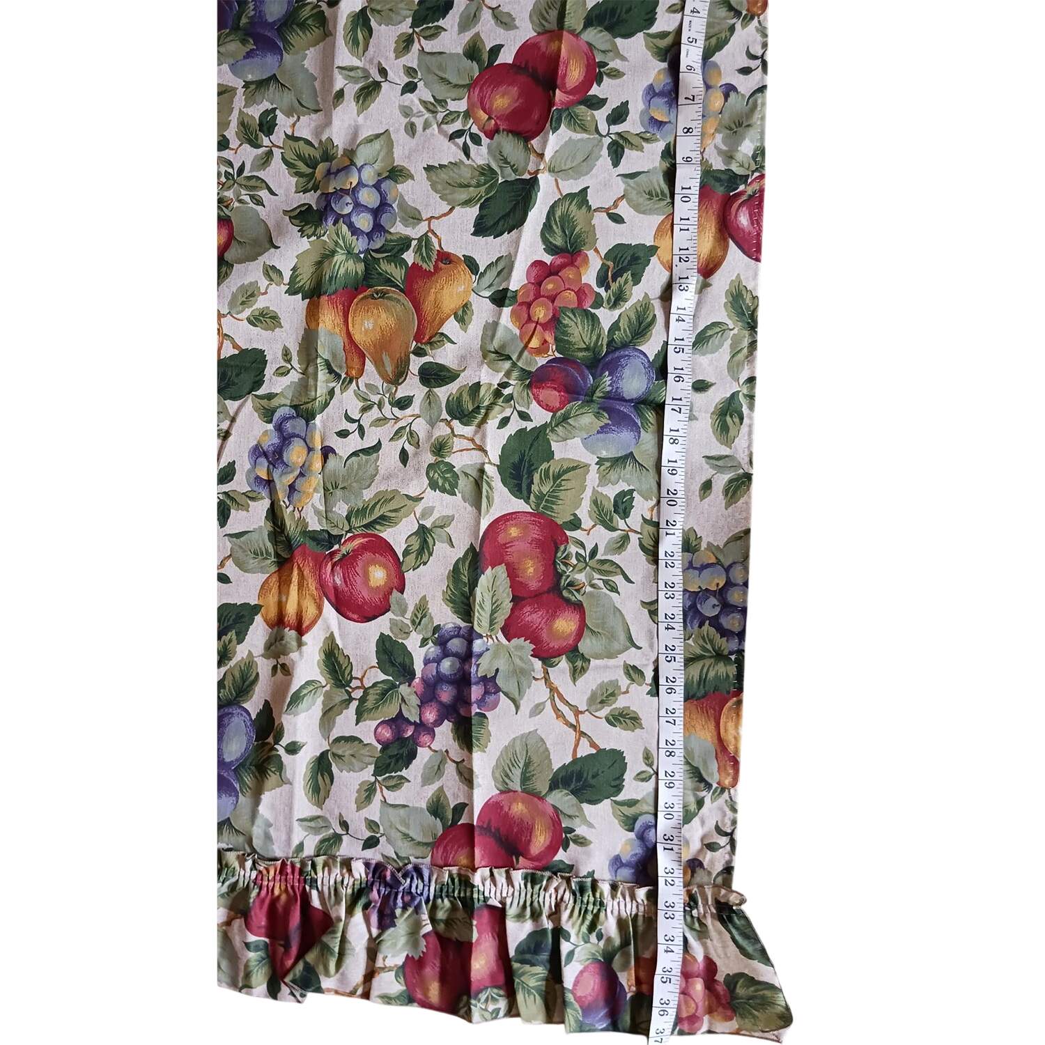 Sonoma (Tan Body, Rim Shape) Curtain Panel 37" X 29" by Sakura-1