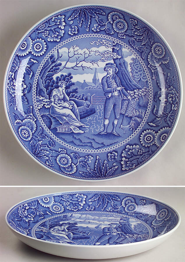 Georgian Collection 11" Pasta Serving Bowl by Spode-1