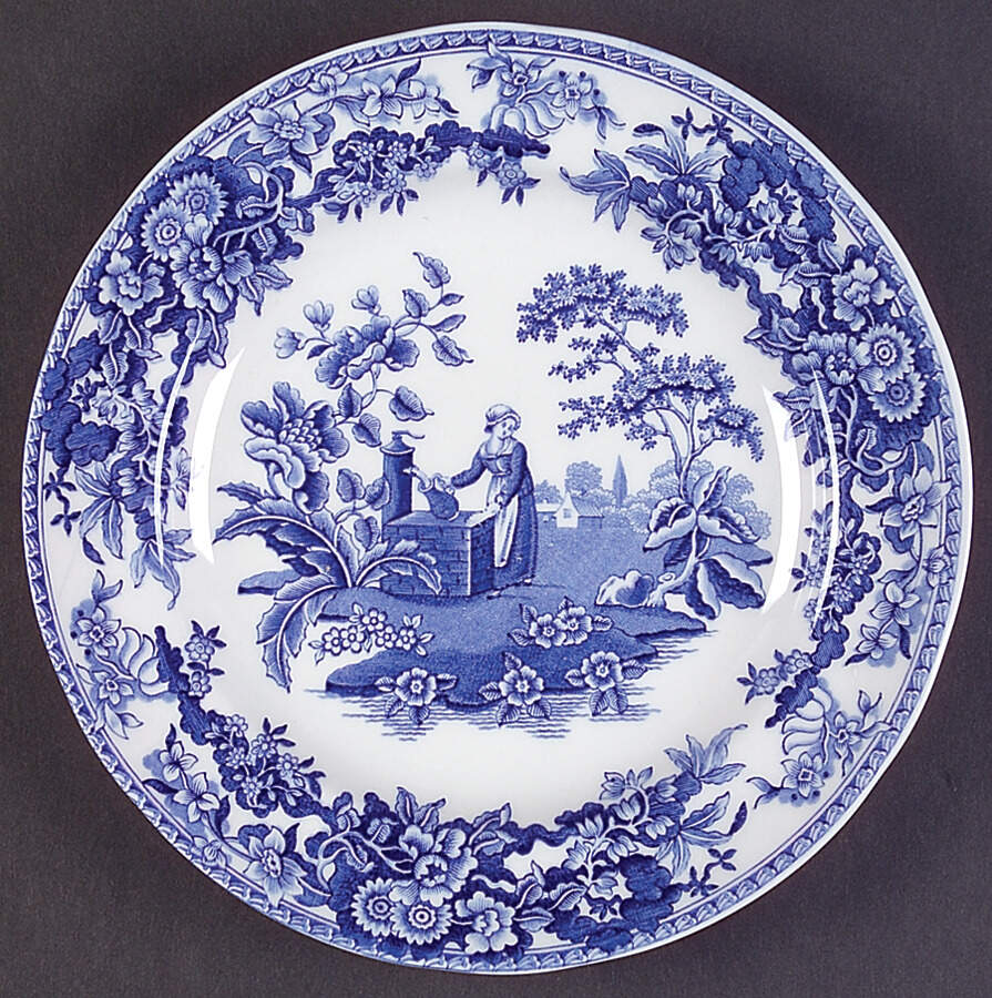 Georgian Collection Salad Plate by Spode-1