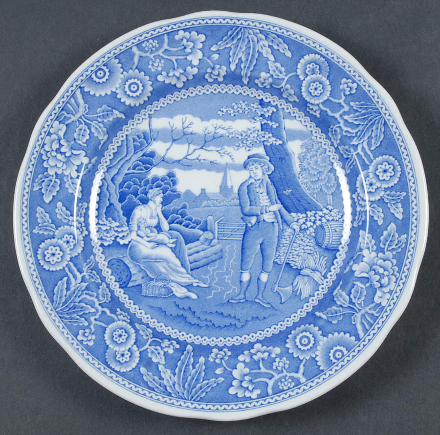 Georgian Collection Salad Plate by Spode-1
