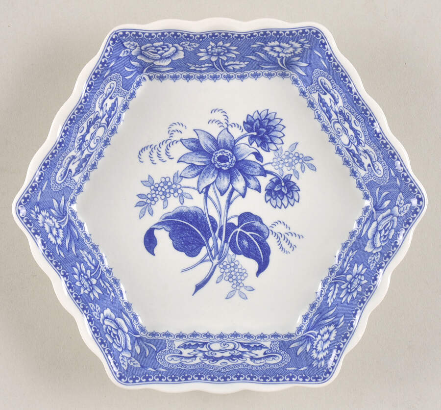Georgian Collection 5" Hexagonal Tray by Spode-1